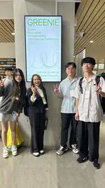 All lab members participated in the 2025 Greenie Conference